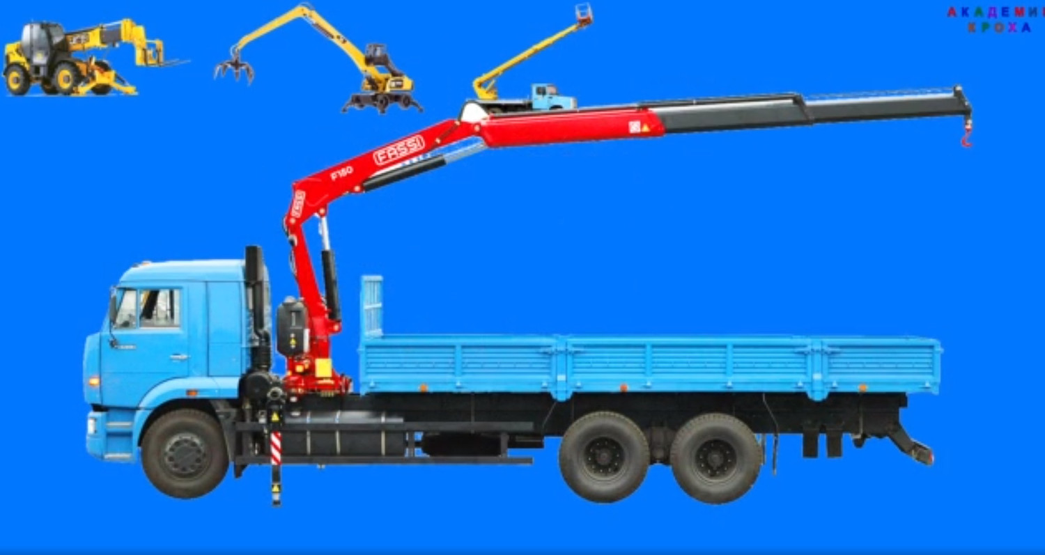 Сборка транспорта Строительная техника 89 для детей ┃ Puzzles Construction equipment for kids