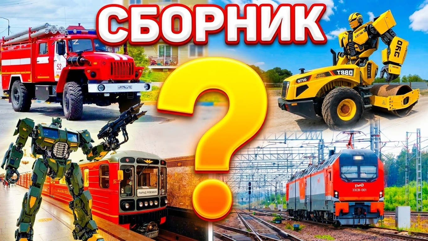Угадай транспорт! 🚚 Сборник развивающих викторин для детей | Академик Кроха