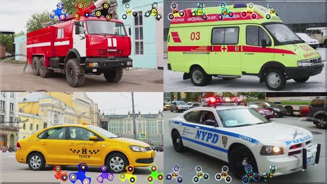 Пазлы ТРАНСПОРТ для детей! Развивающее видео - учим названия и звуки транспорта